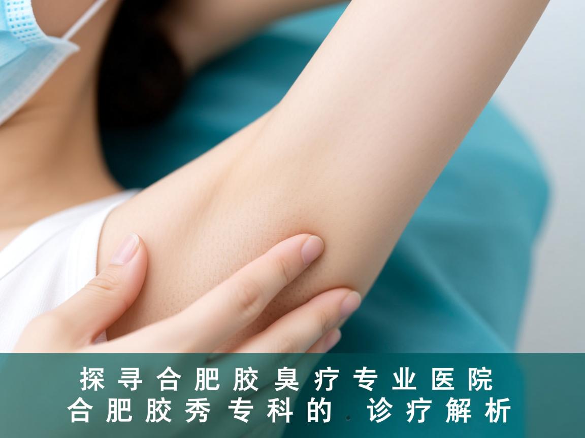 探寻合肥腋臭治疗专业医院，合肥腋秀专科的诊疗解析