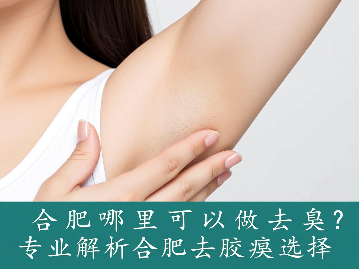 合肥哪里可以做去腋臭？专业解析合肥去腋臭选择