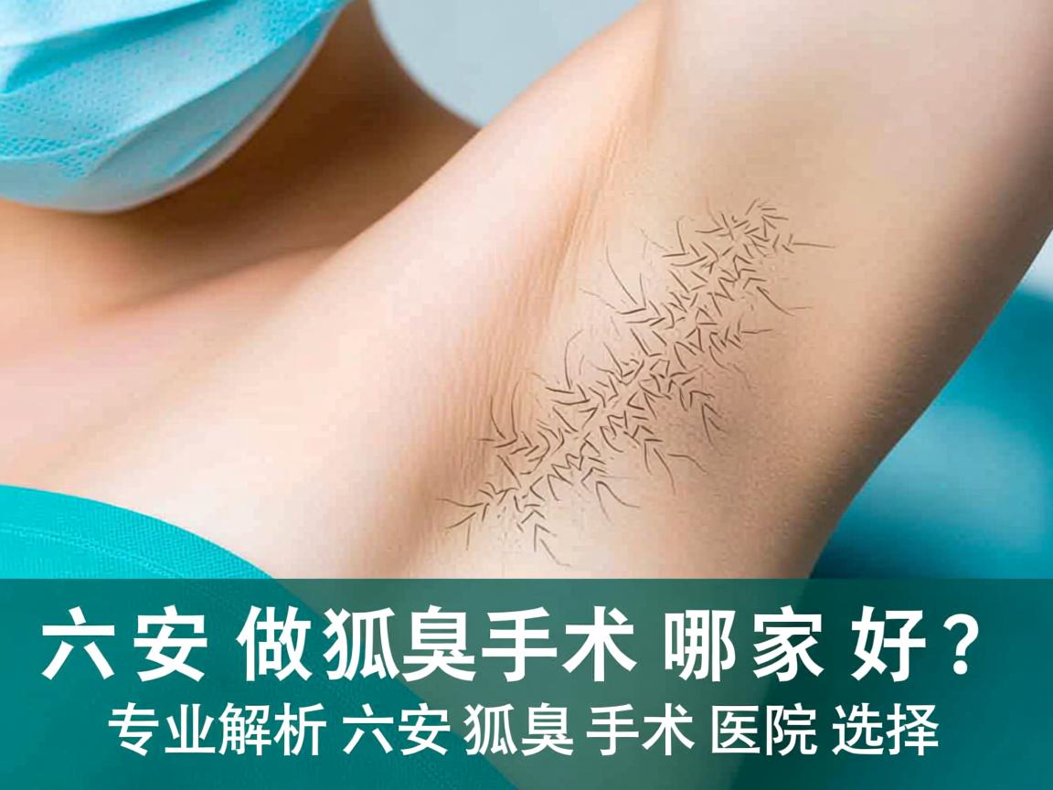 六安做狐臭手术哪家好？专业解析六安狐臭手术医院选择