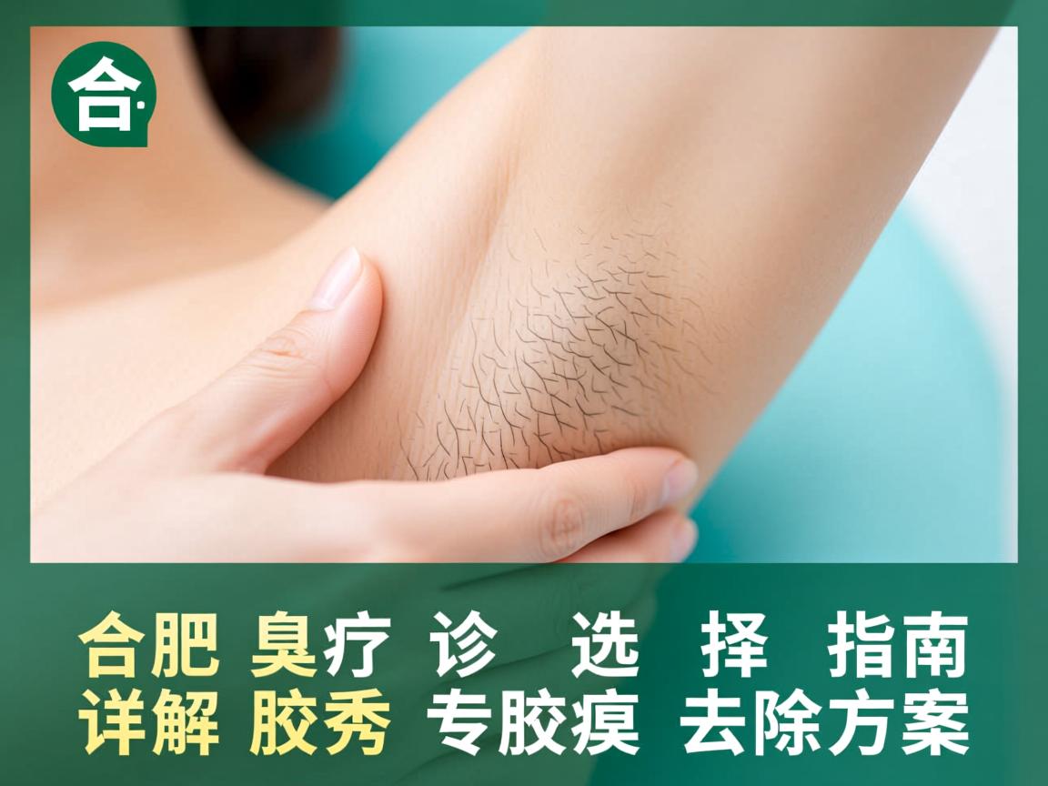 合肥腋臭诊疗选择指南，详解合肥腋秀专科的腋臭去除方案
