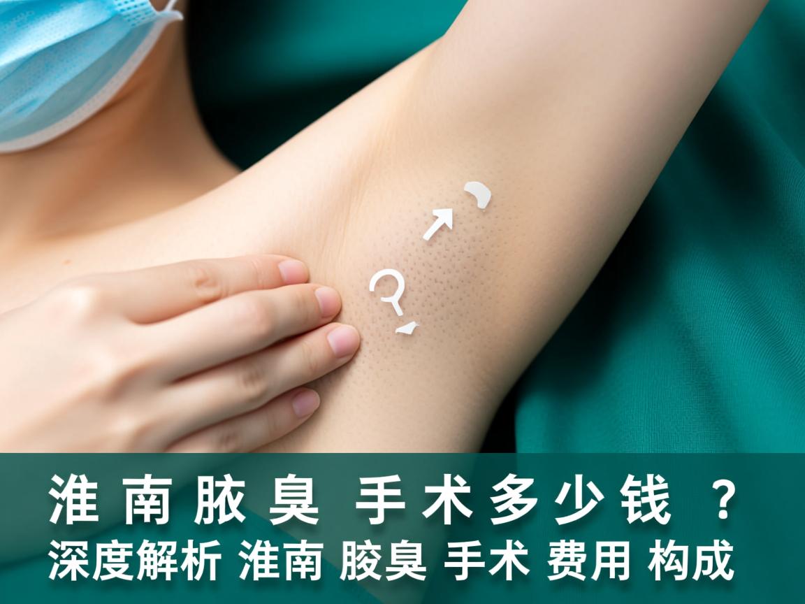 淮南腋臭手术多少钱？深度解析淮南腋臭手术费用构成