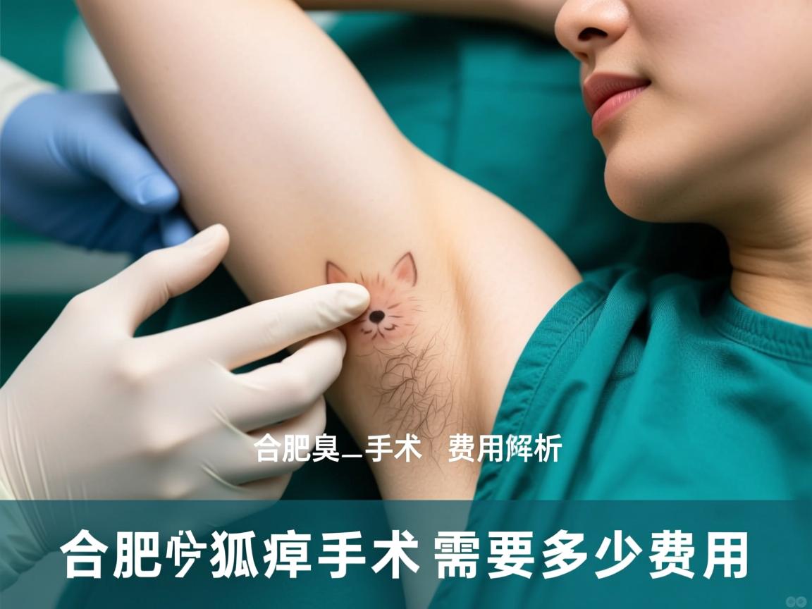 狐臭手术费用解析，合肥狐臭手术需要多少费用