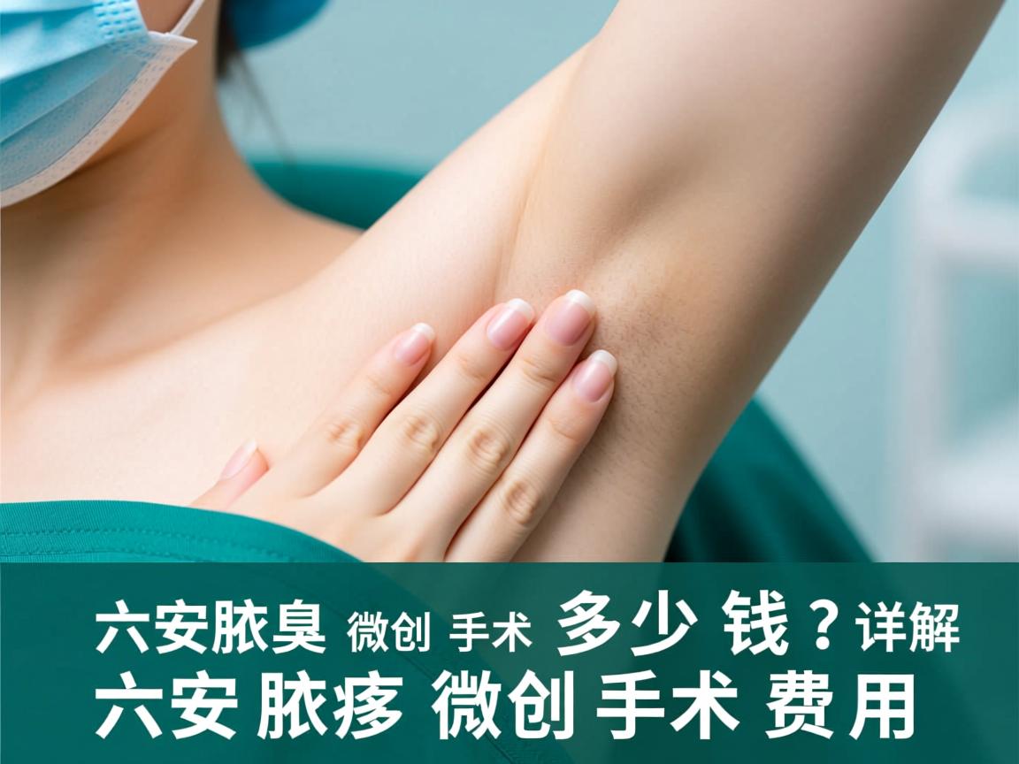 六安腋臭微创手术多少钱？详解六安腋臭微创手术费用