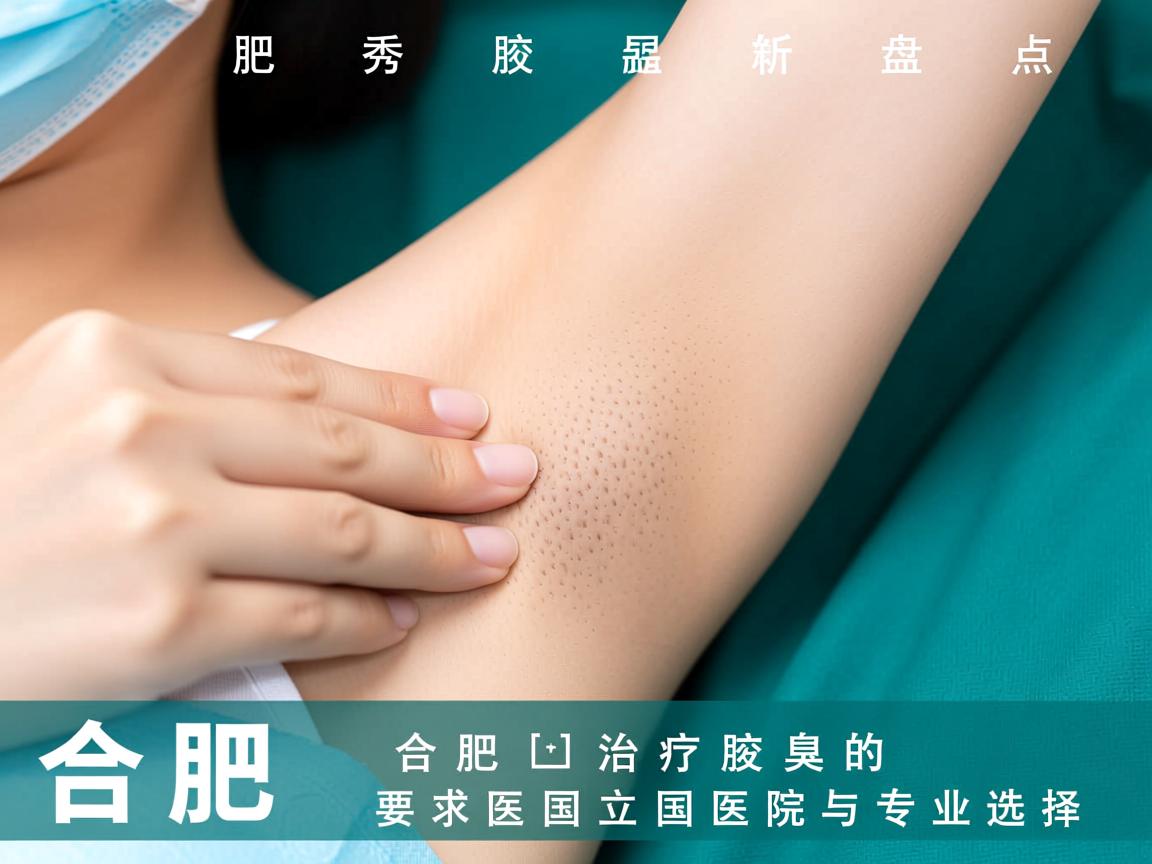 合肥腋秀解析，盘点合肥治疗腋臭的国立医院与专业选择