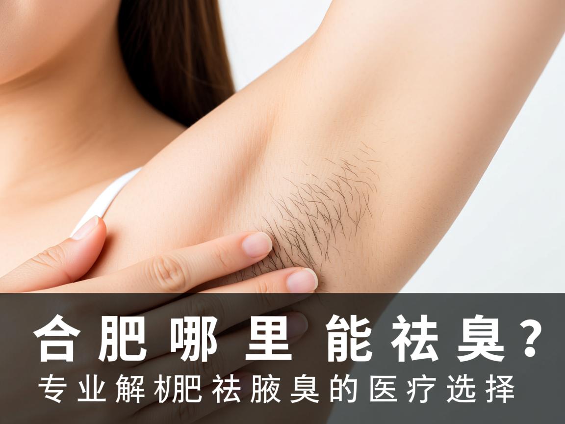 合肥哪里能祛腋臭？专业解析合肥祛腋臭的医疗选择
