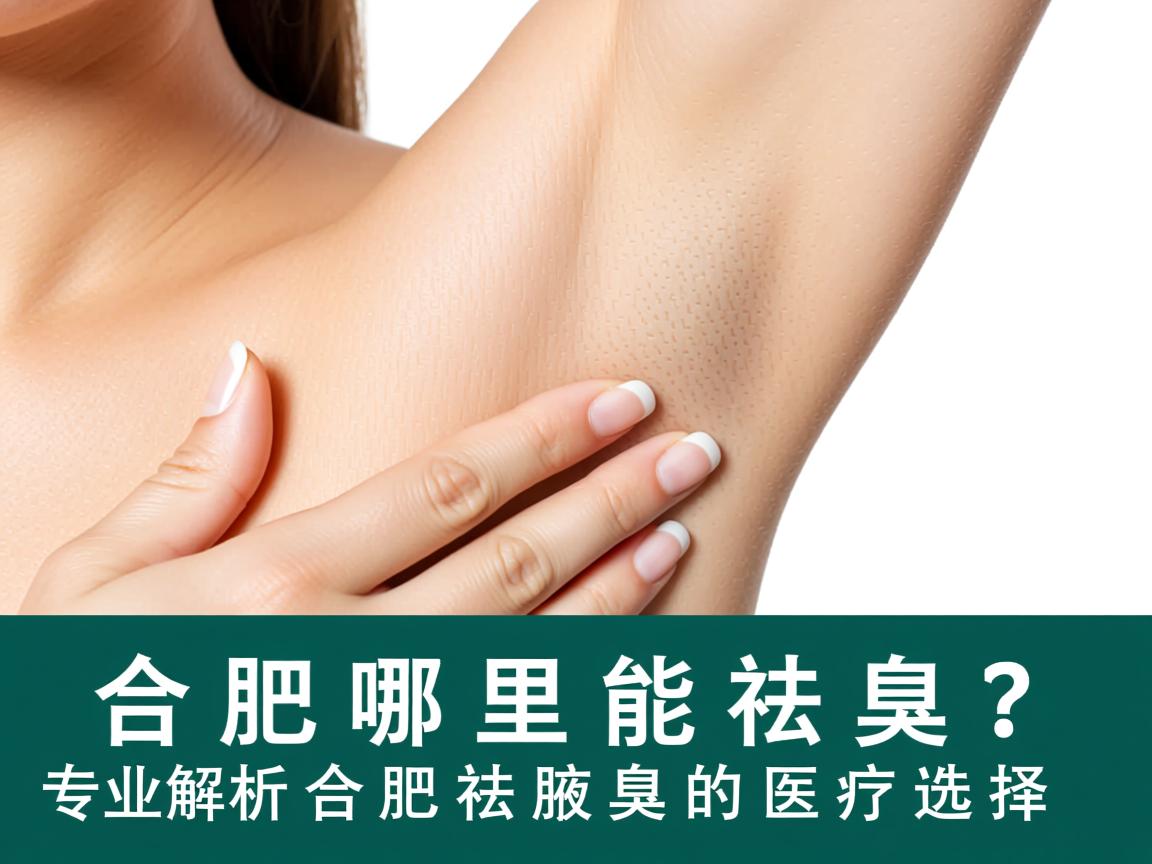 合肥哪里能祛腋臭？专业解析合肥祛腋臭的医疗选择