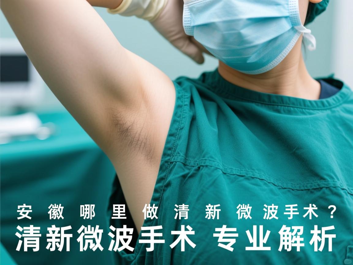 安徽哪里做清新微波手术？清新微波手术专业解析