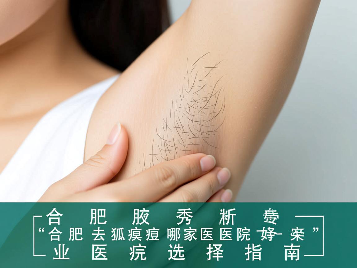 合肥腋秀解析，合肥去狐臭哪家医院好，专业医院选择指南
