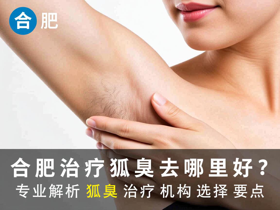 合肥治疗狐臭去哪里好？专业解析狐臭治疗机构选择要点