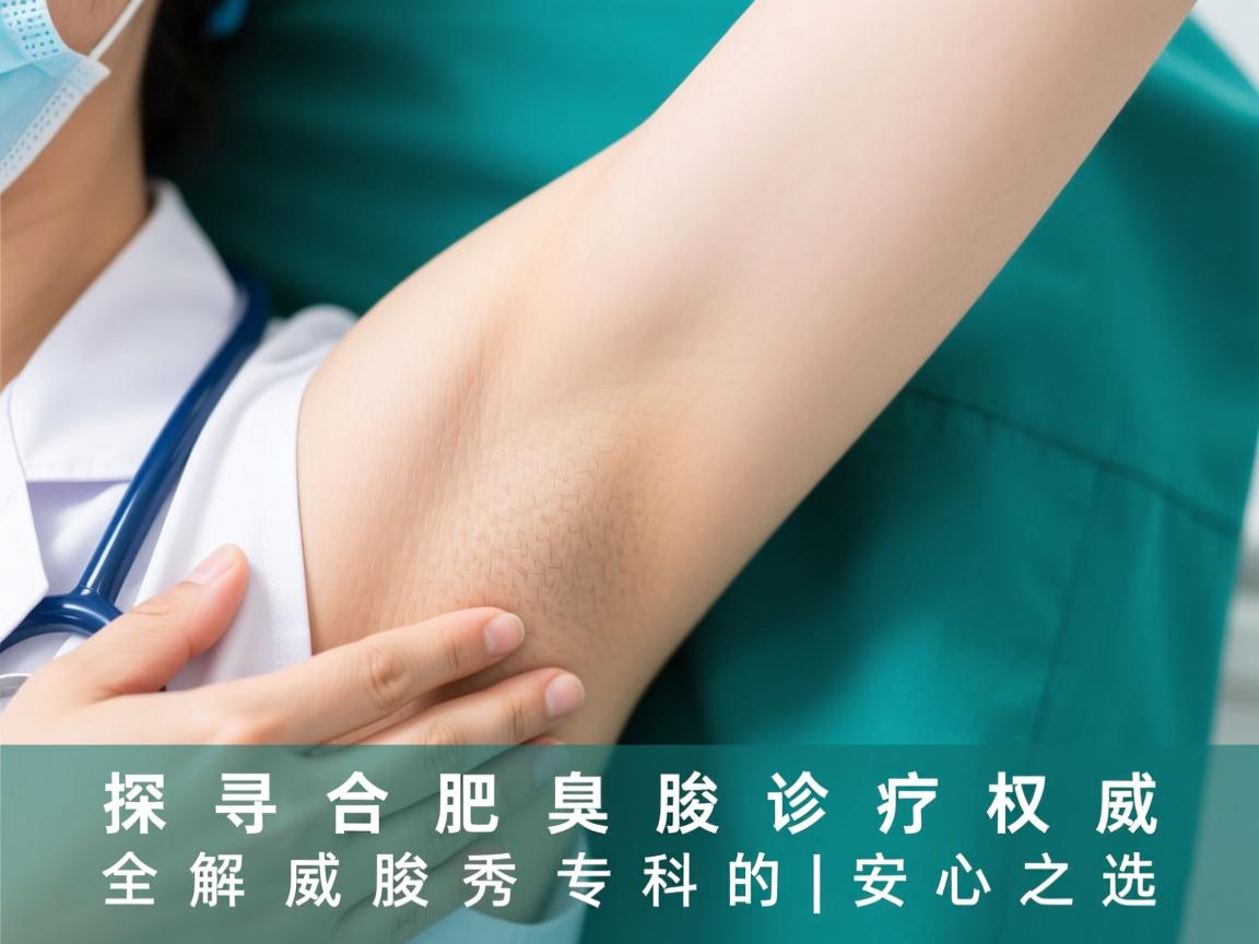 探寻合肥腋臭诊疗权威医院，解析合肥权威腋秀专科的安心之选