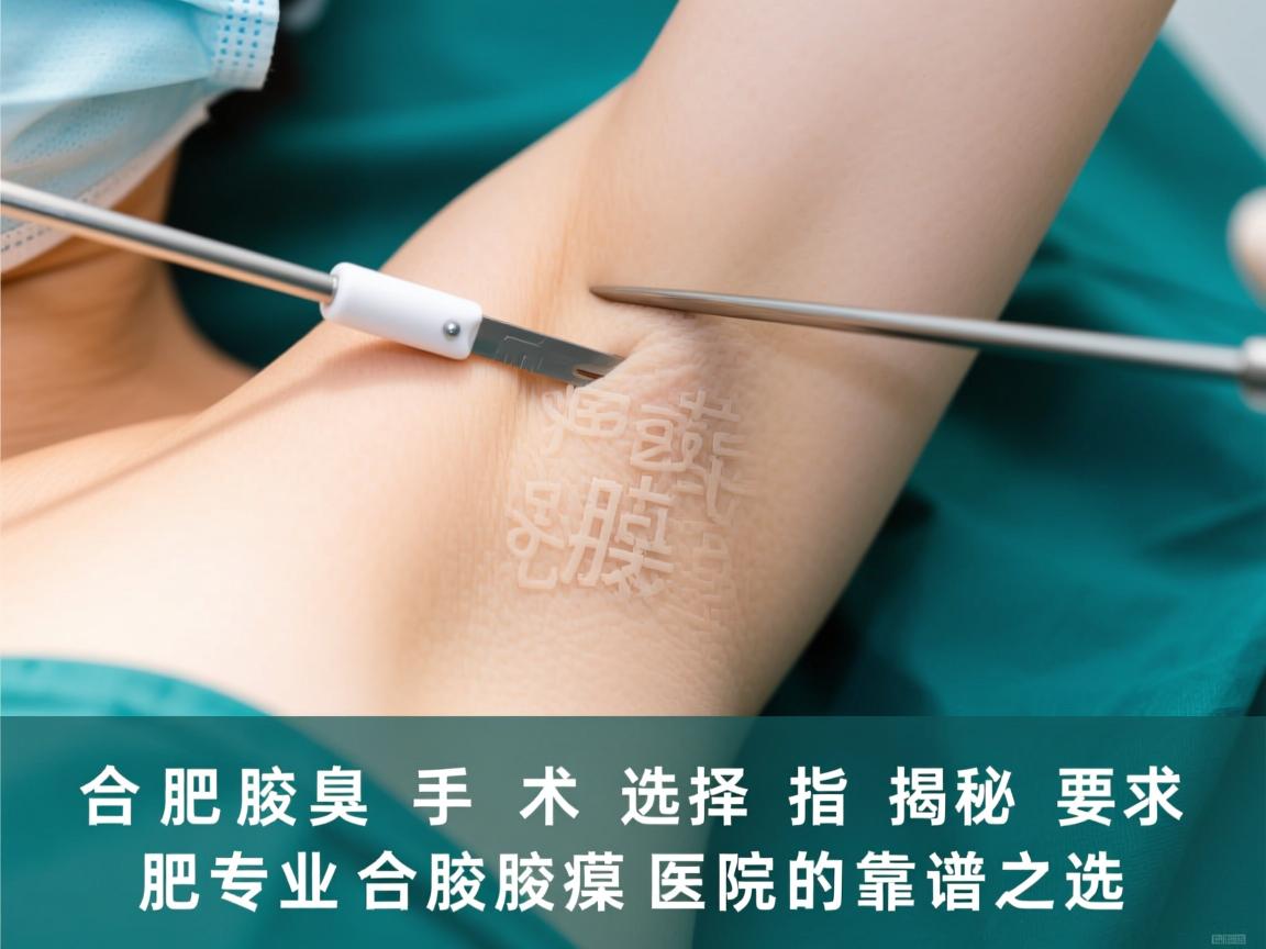 合肥腋臭手术选择指南,揭秘合肥专业腋臭医院的靠谱之选 合肥腋臭手术选择指南,揭秘合肥专业腋臭医院的靠谱之选