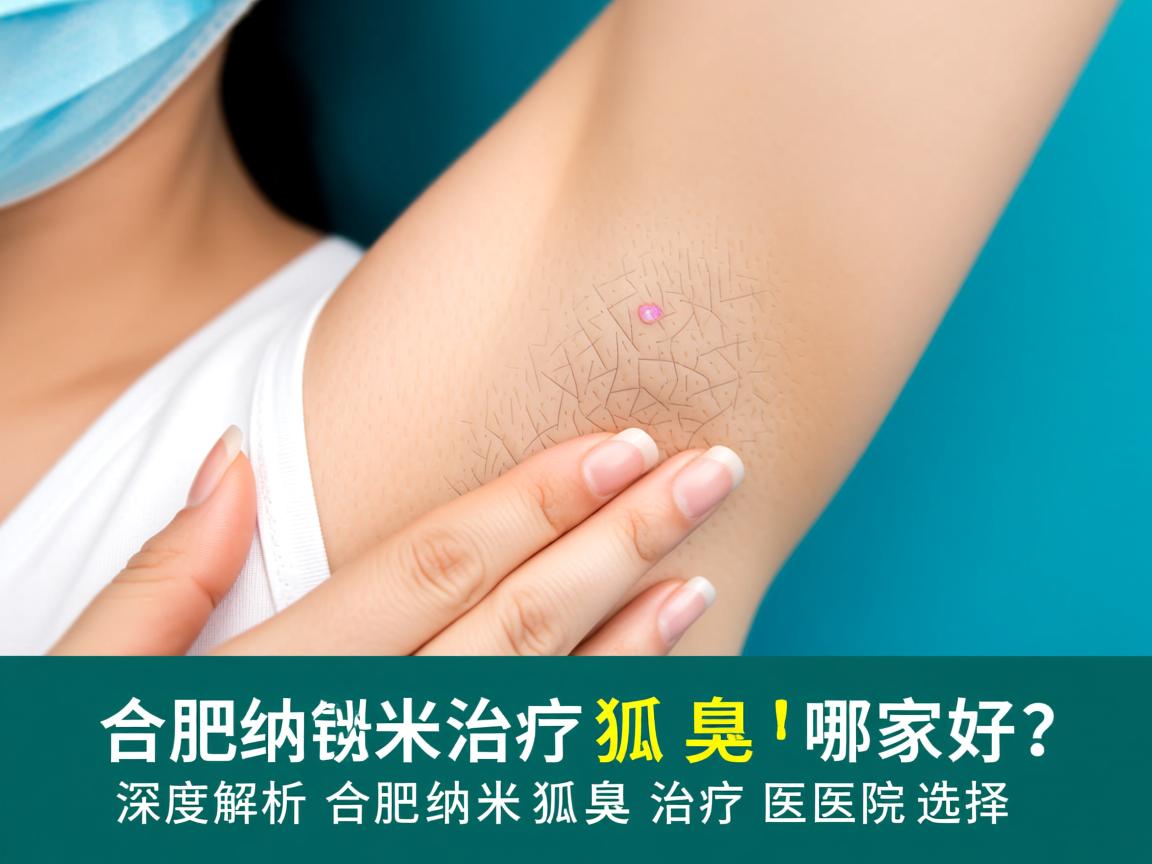 合肥纳米治疗狐臭哪家好？深度解析合肥纳米狐臭治疗医院选择