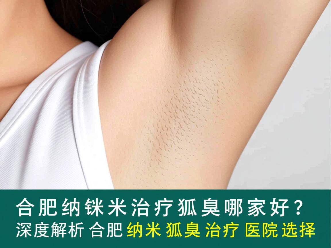 合肥纳米治疗狐臭哪家好？深度解析合肥纳米狐臭治疗医院选择