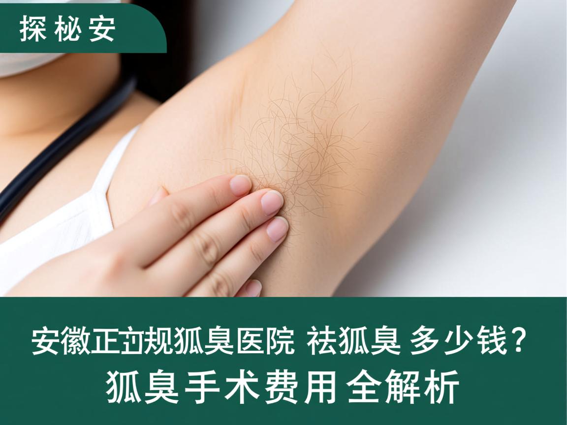 探秘安徽正规狐臭医院，祛狐臭多少钱，狐臭手术费用全解析