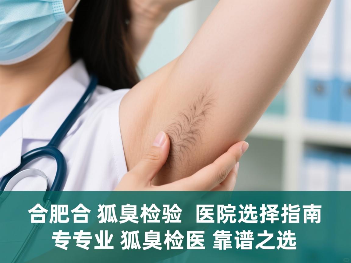 合肥狐臭检验医院选择指南，专业狐臭检验的靠谱之选