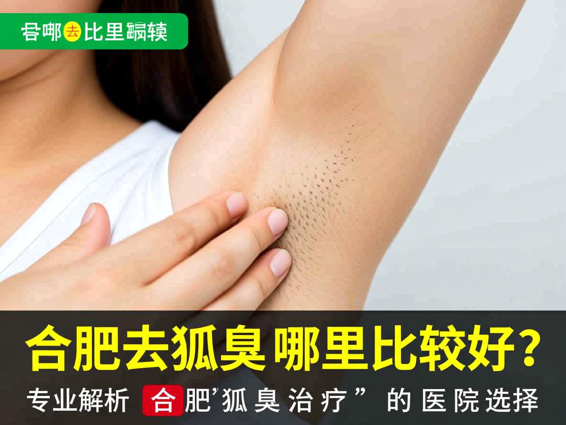 合肥去狐臭哪里比较好？专业解析合肥狐臭治疗的医院选择