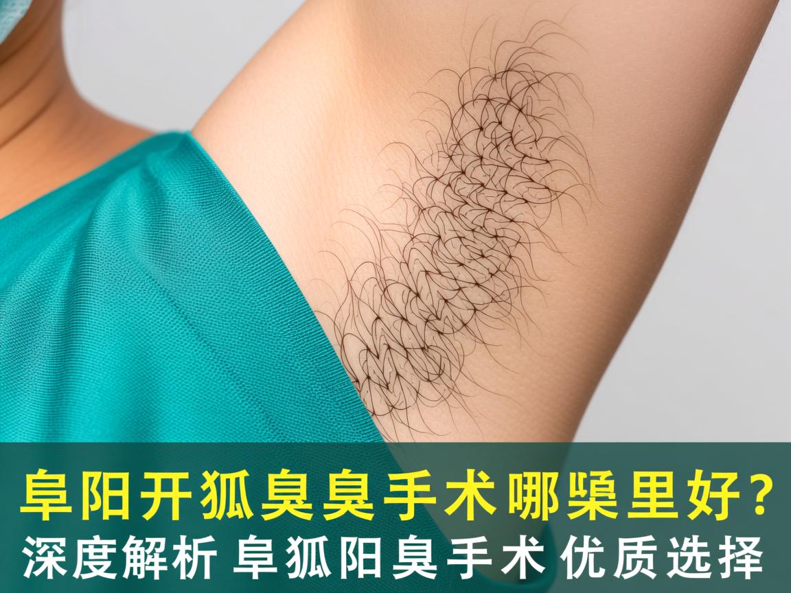 阜阳开狐臭手术哪里好？深度解析阜阳狐臭手术优质选择