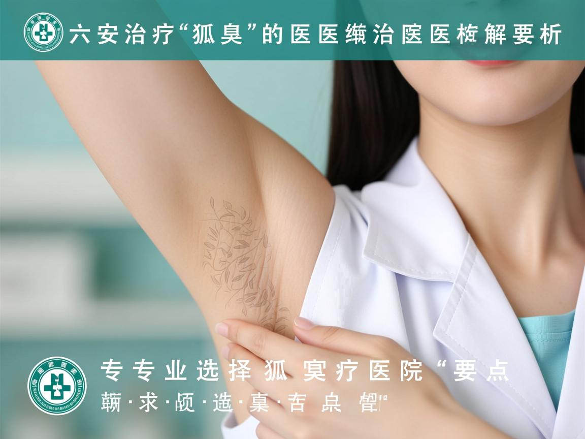 六安治疗狐臭的医院解析，专业选择狐臭治疗医院的要点