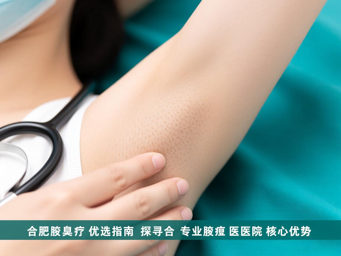 合肥腋臭诊疗优选指南，探寻合肥专业腋臭医院的核心优势