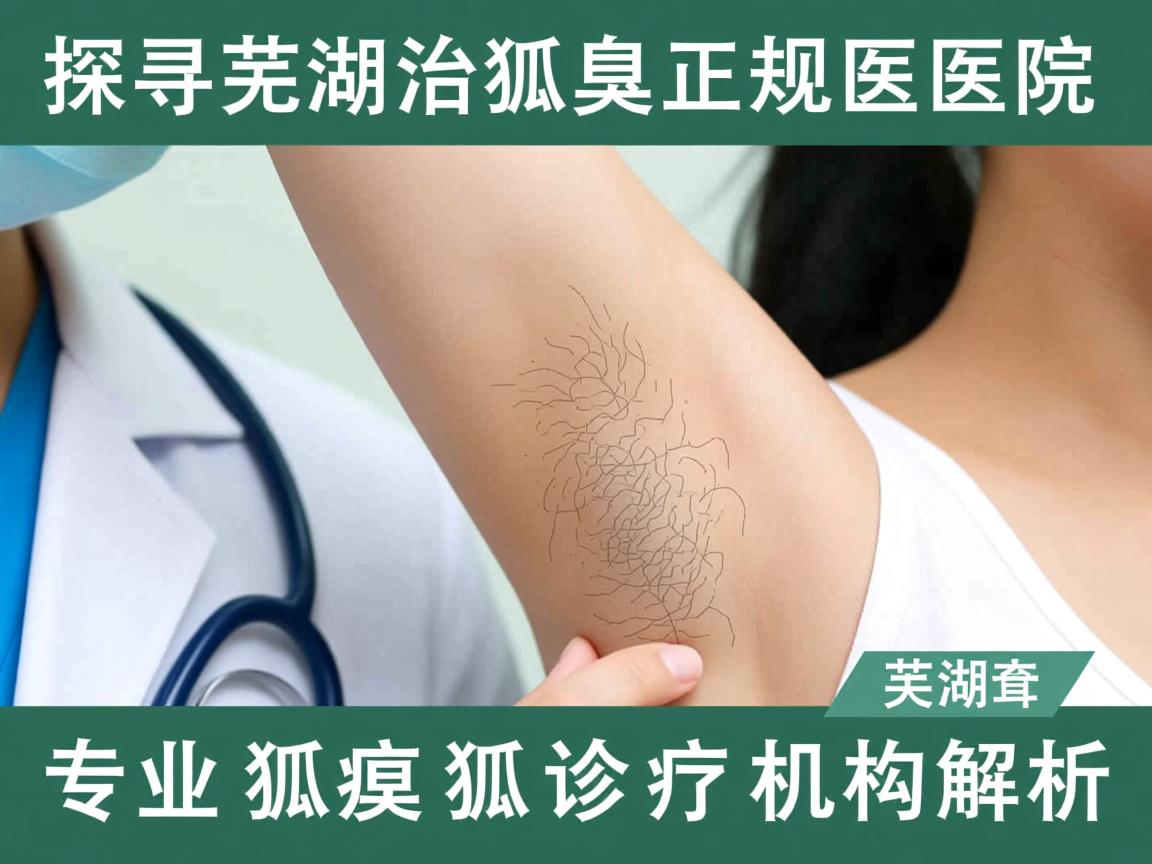 探寻芜湖治狐臭正规医院，芜湖专业狐臭诊疗机构解析