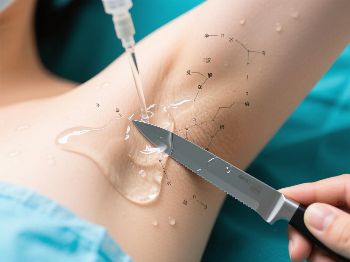 水刀治疗腋臭深度解析，水刀技术如何根治腋臭难题