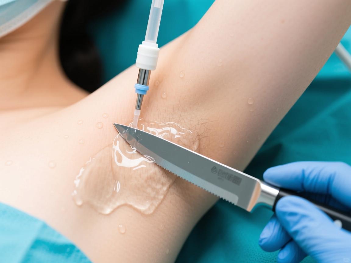 水刀治疗腋臭深度解析，水刀技术如何根治腋臭难题