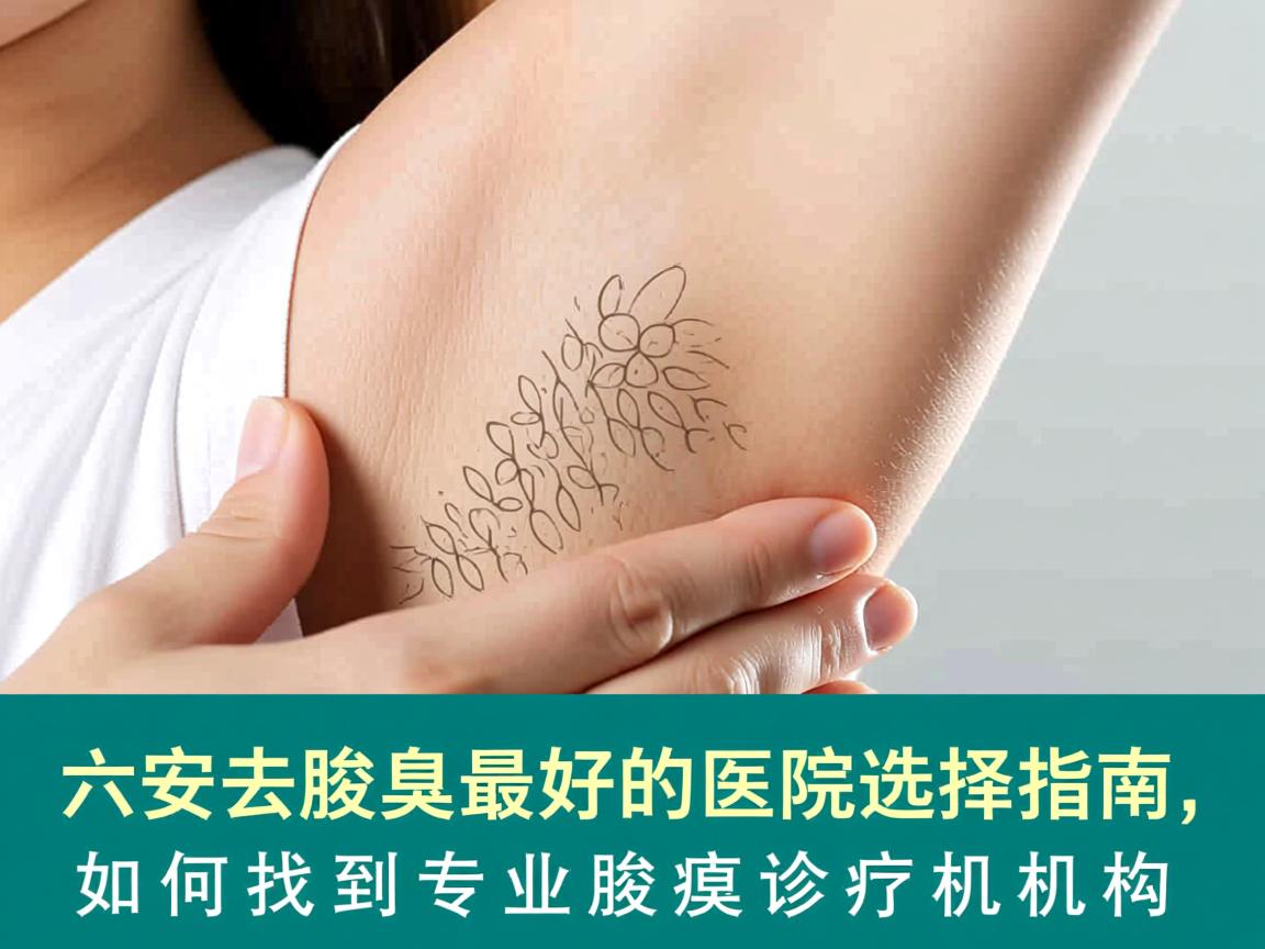 六安去腋臭最好的医院选择指南，如何找到专业腋臭诊疗机构