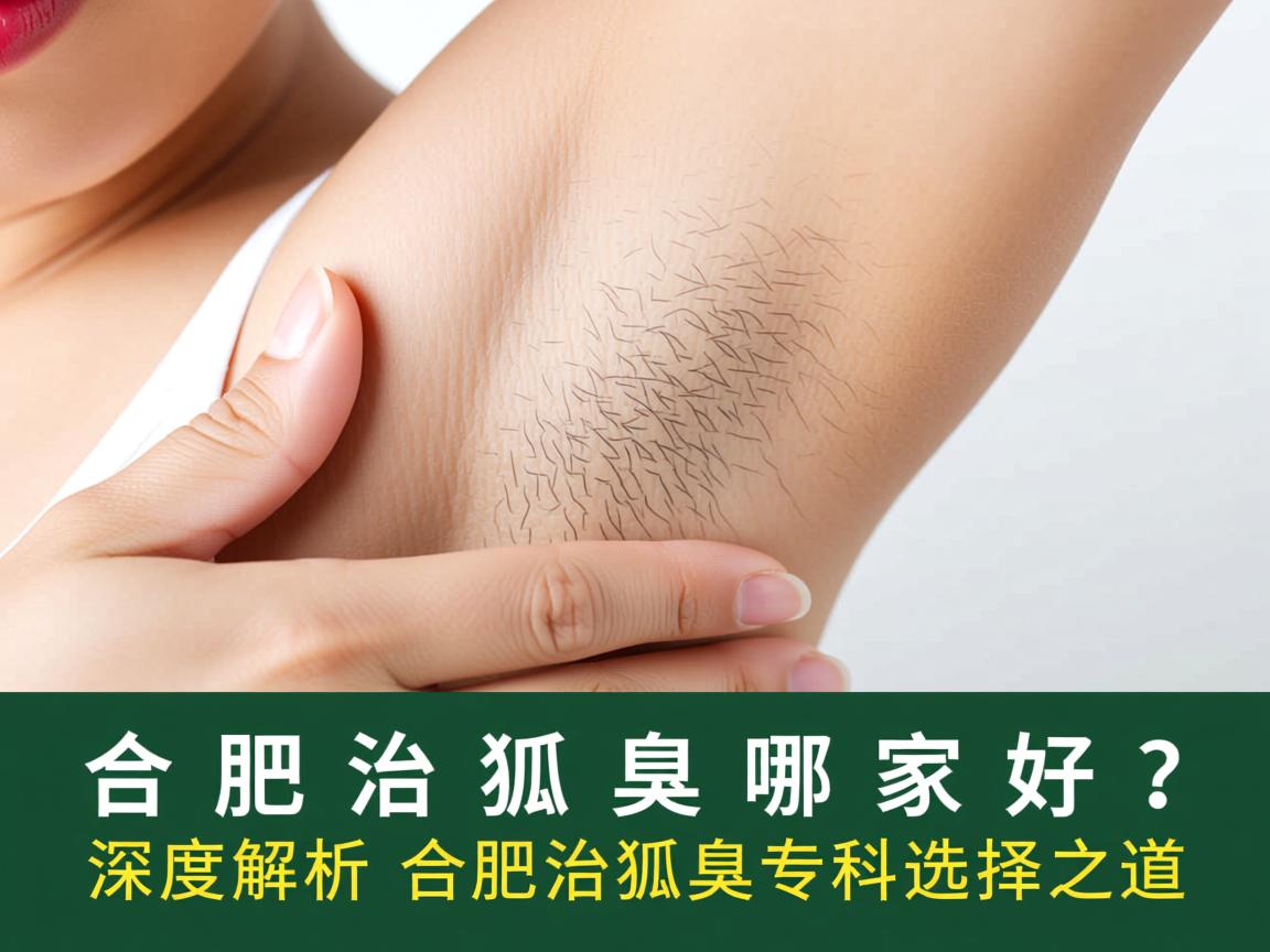 合肥治狐臭哪家好？深度解析合肥治狐臭专科选择之道