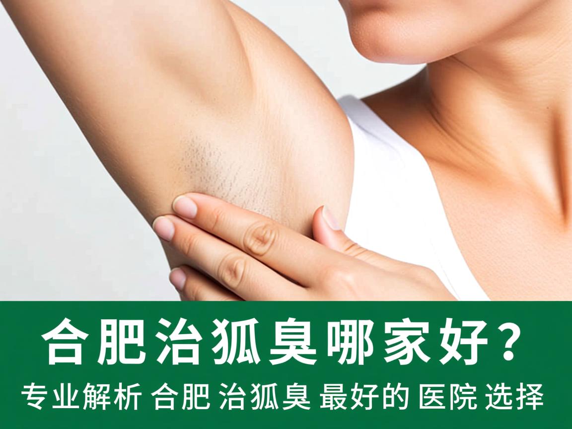 合肥治狐臭哪家好？专业解析合肥治狐臭最好的医院选择