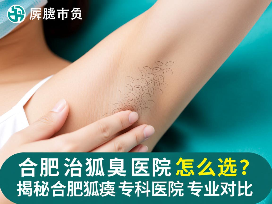 合肥治狐臭医院怎么选？揭秘合肥狐臭专科医院专业对比