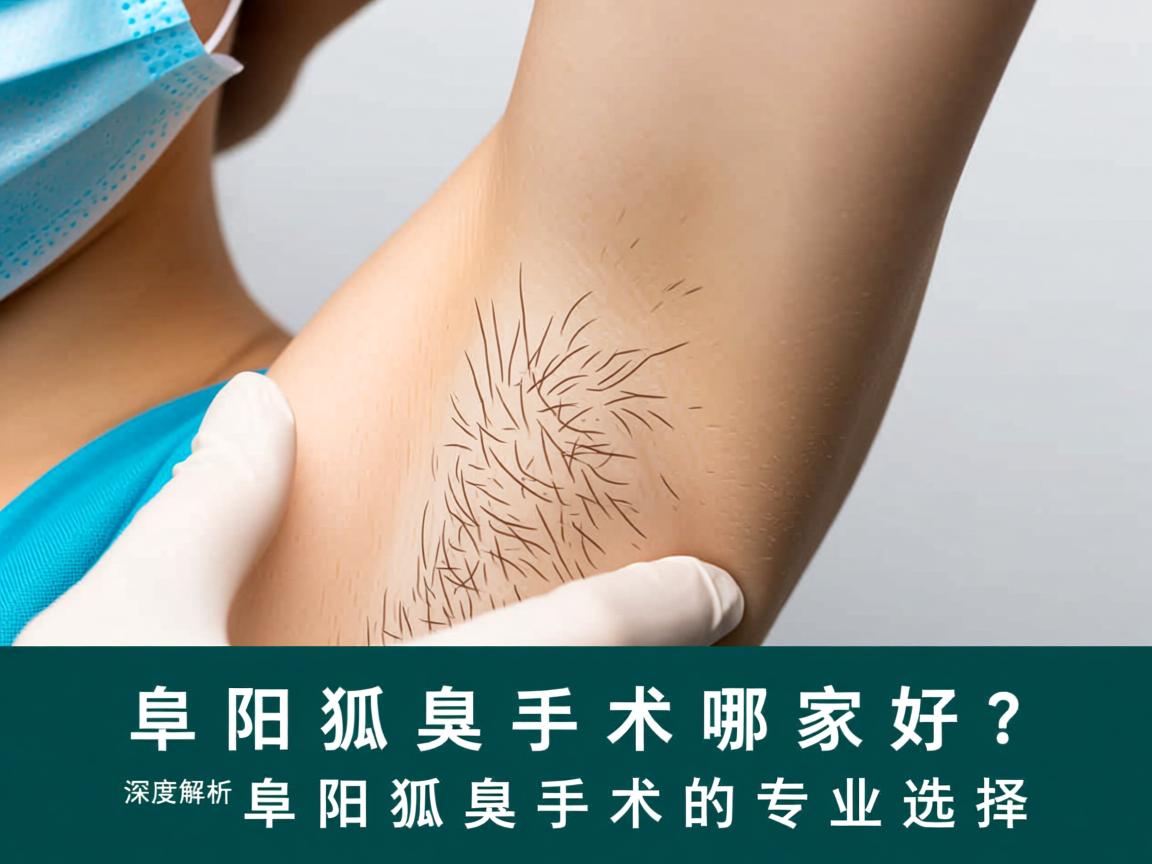 阜阳狐臭手术哪家好？深度解析阜阳狐臭手术的专业选择