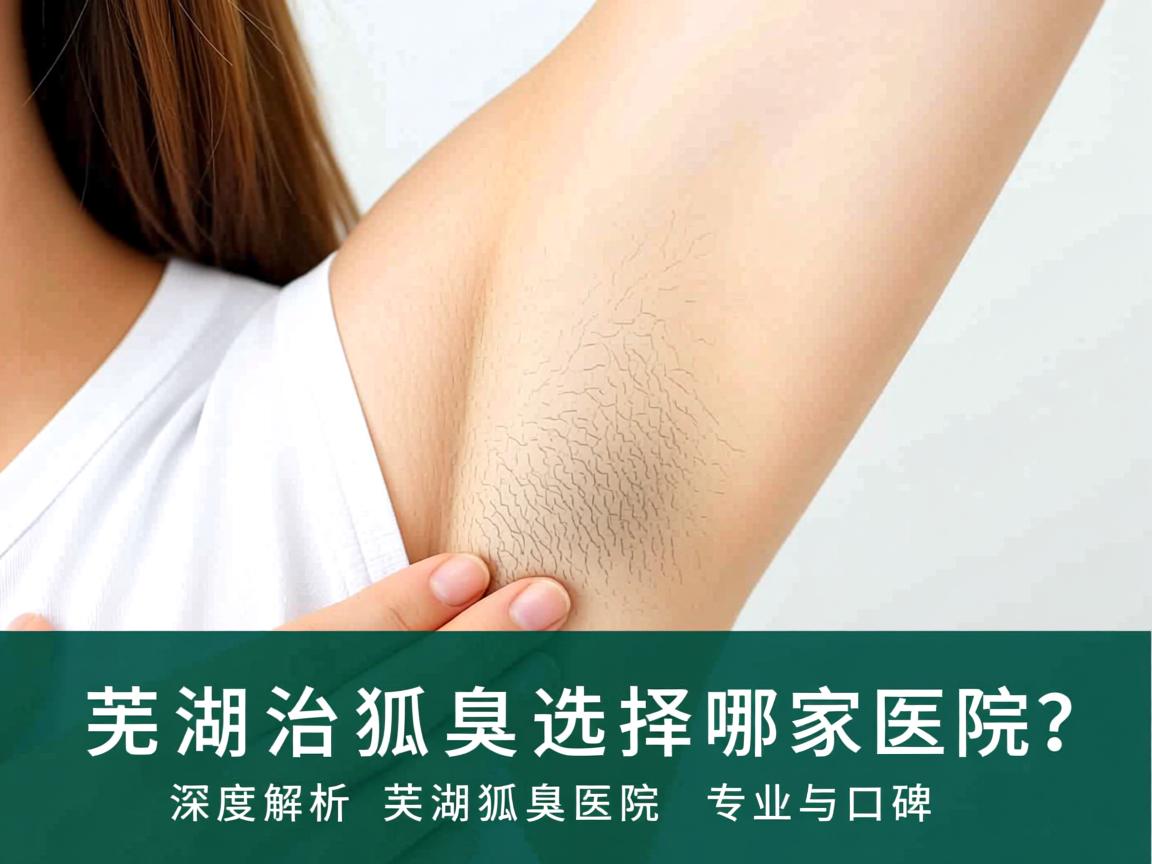 芜湖治狐臭选择哪家医院？深度解析芜湖狐臭医院的专业与口碑
