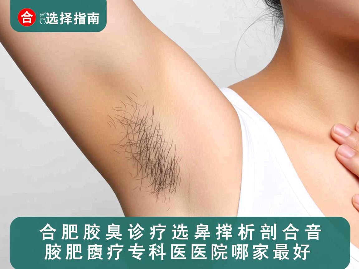 合肥腋臭诊疗选择指南，剖析合肥腋臭专科医院哪家最好