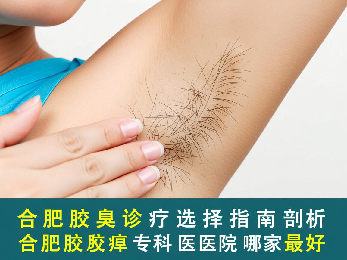 合肥腋臭诊疗选择指南，剖析合肥腋臭专科医院哪家最好