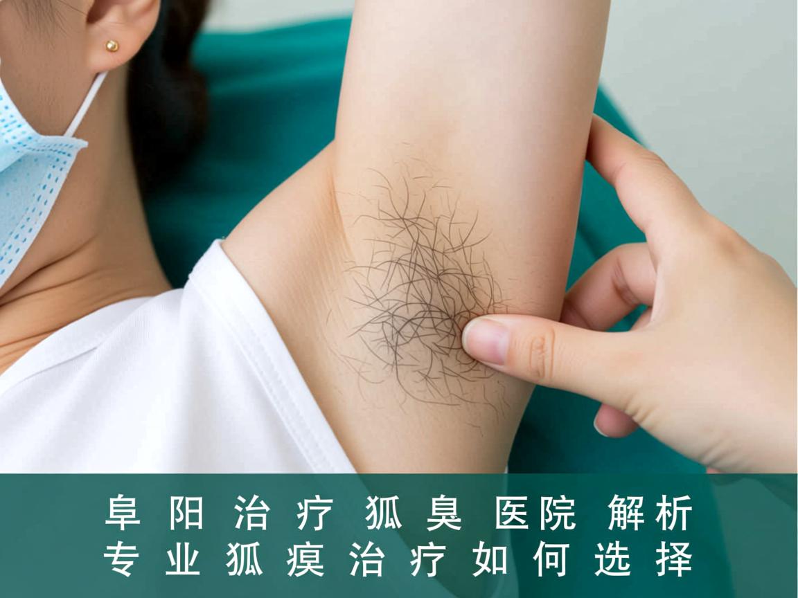 阜阳治疗狐臭医院解析，专业狐臭治疗如何选择