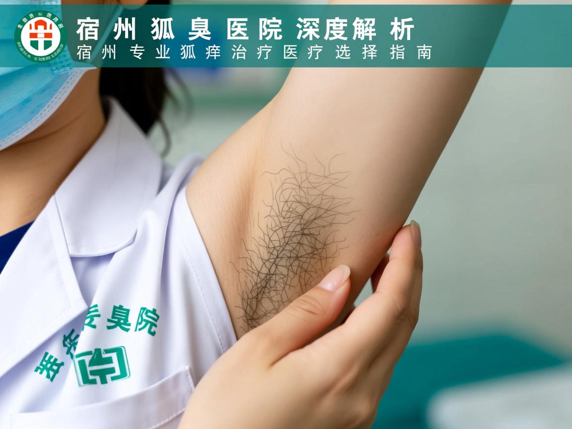 宿州狐臭医院深度解析，宿州专业狐臭治疗医院的选择指南