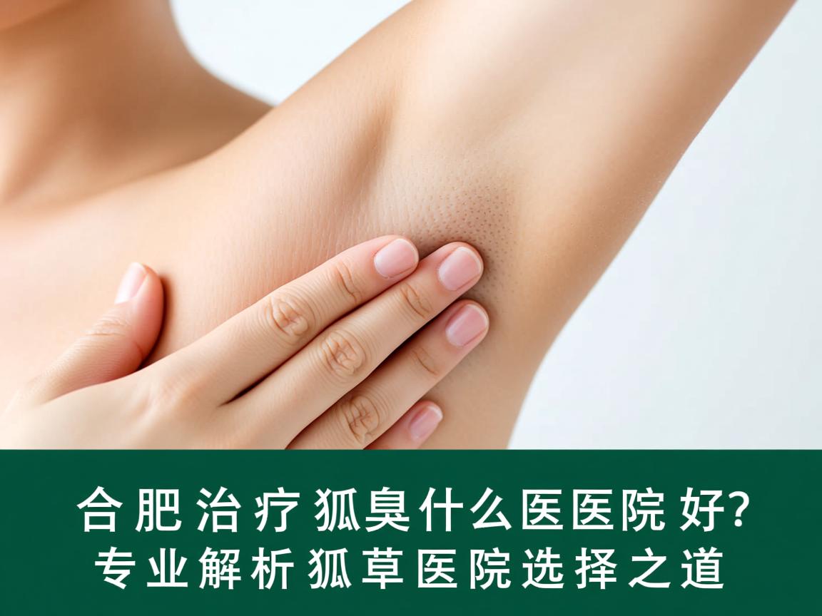 合肥治疗狐臭什么医院好？专业解析狐臭医院选择之道