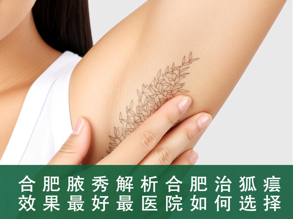 合肥腋秀解析，合肥治狐臭效果最好的医院如何选择