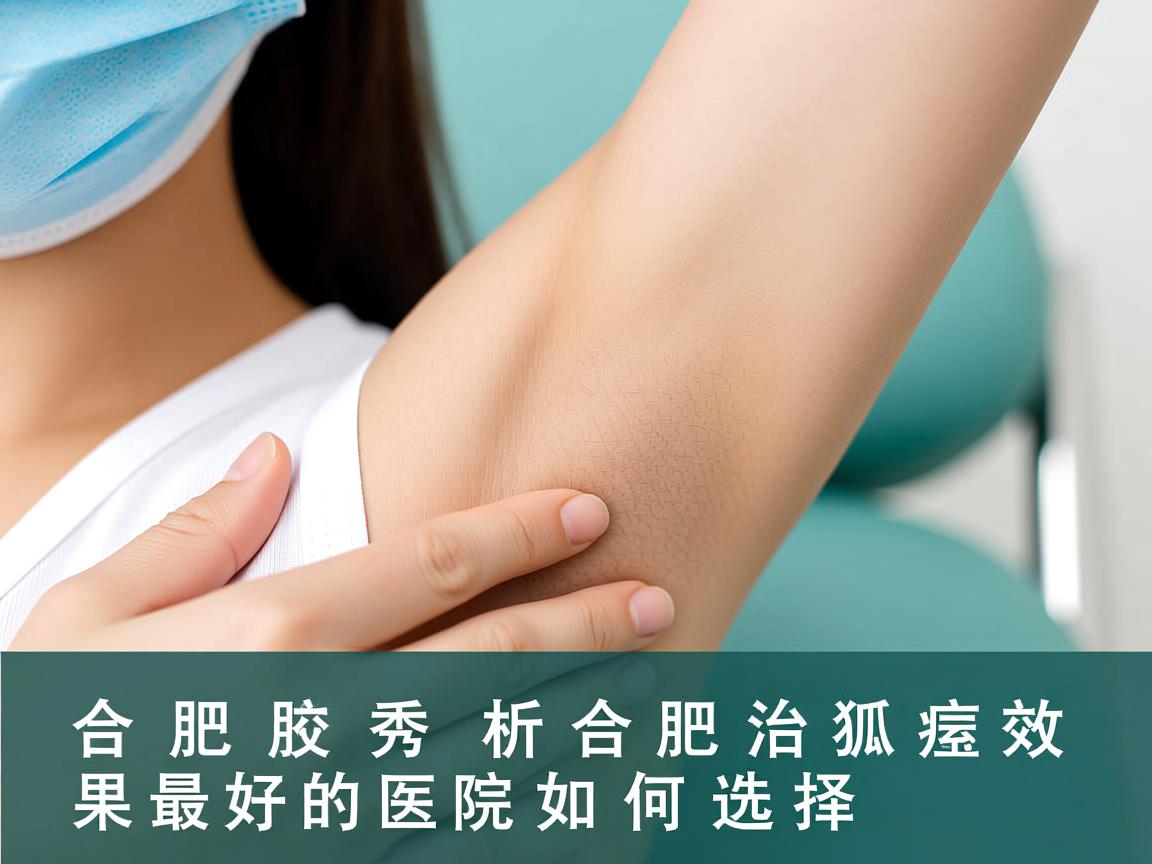 合肥腋秀解析，合肥治狐臭效果最好的医院如何选择