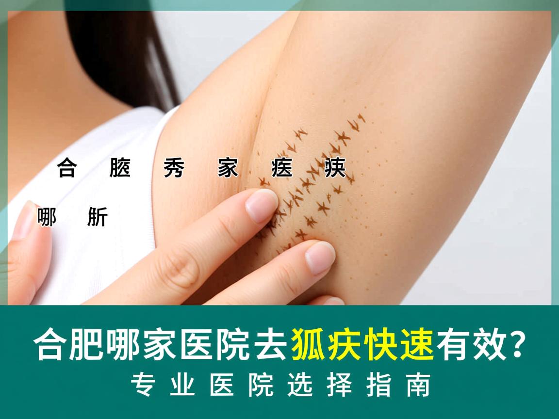 合肥腋秀解析，合肥哪家医院去狐臭快速有效？专业医院选择指南
