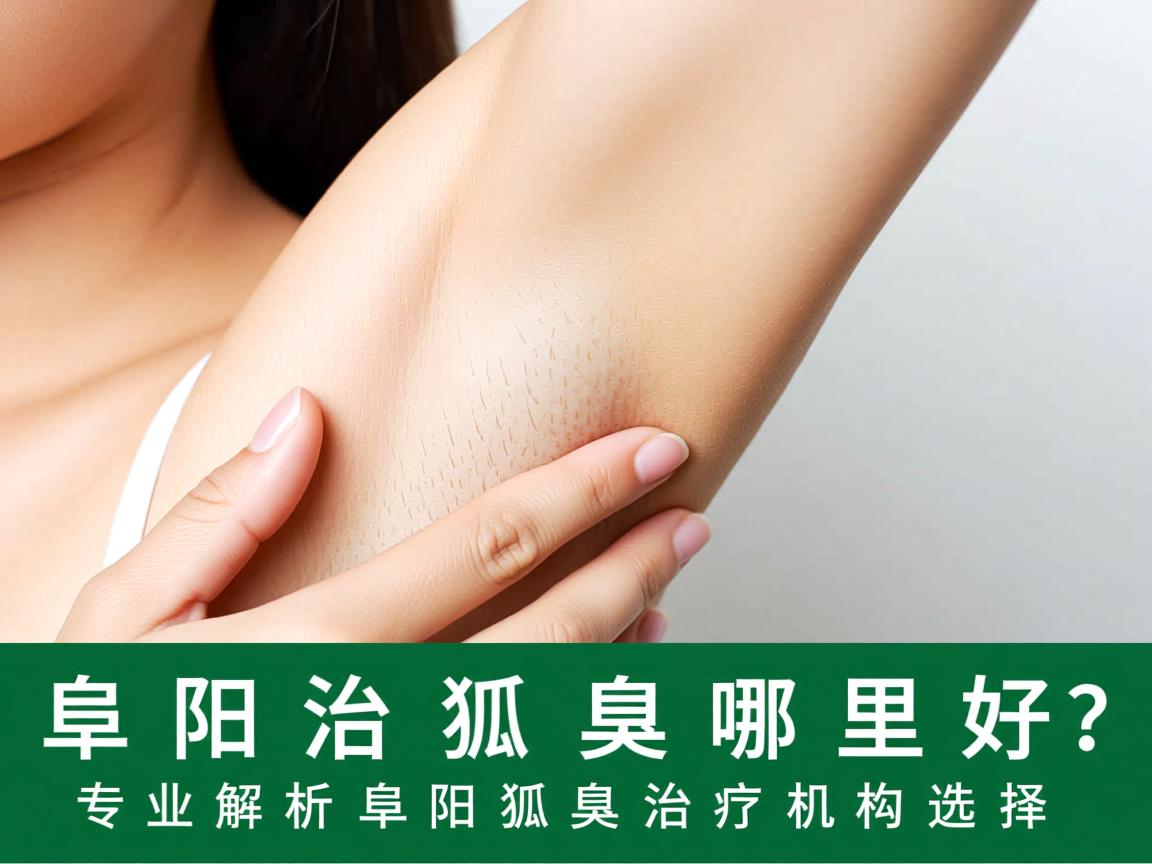 阜阳治疗狐臭哪里好？专业解析阜阳狐臭治疗机构选择