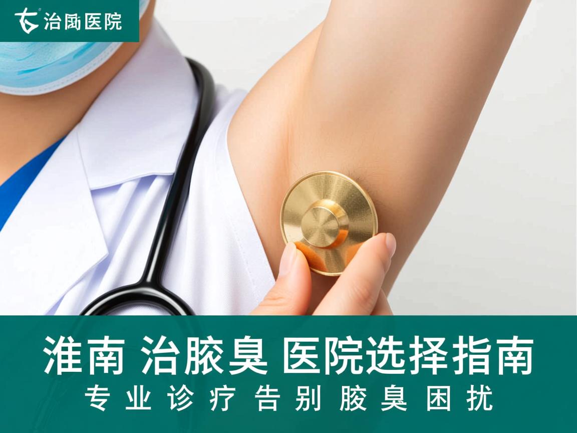 淮南治腋臭医院选择指南，专业诊疗告别腋臭困扰