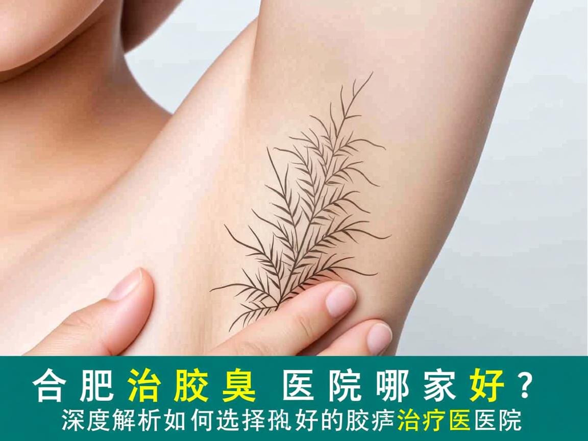 合肥治疗腋臭医院哪家好？深度解析如何选择好的腋臭治疗医院