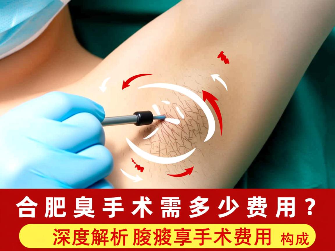 合肥腋臭手术需要多少费用?深度解析腋臭手术费用构成 合肥腋臭手术需要多少费用?深度解析腋臭手术费用构成