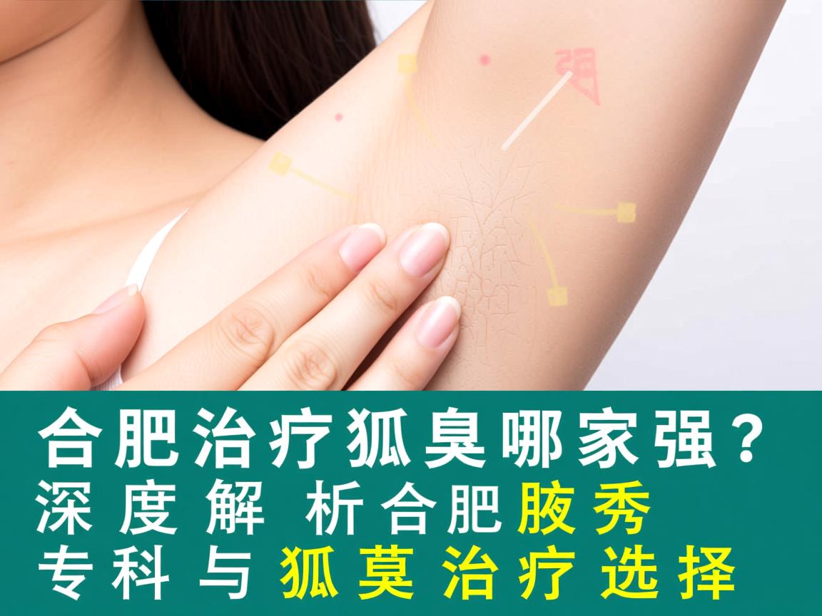 合肥治疗狐臭哪家强？深度解析合肥腋秀专科与狐臭治疗选择