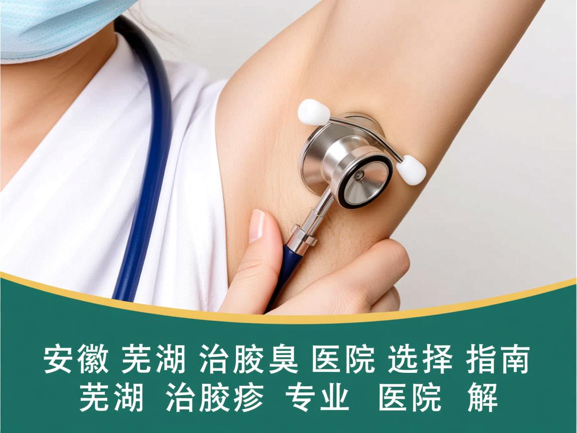 安徽芜湖治腋臭医院选择指南，芜湖治腋臭专业医院解析