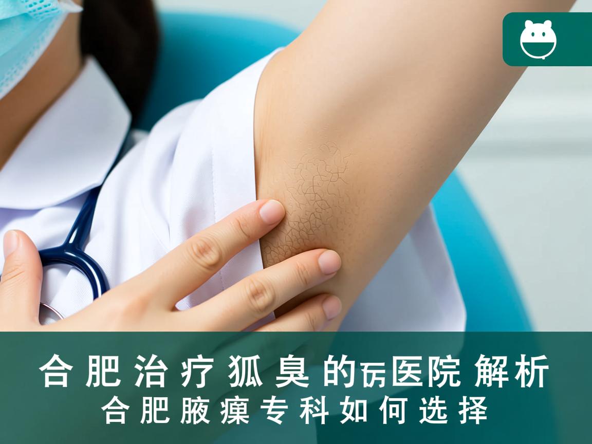 合肥治疗狐臭的医院解析，合肥腋臭专科如何选择