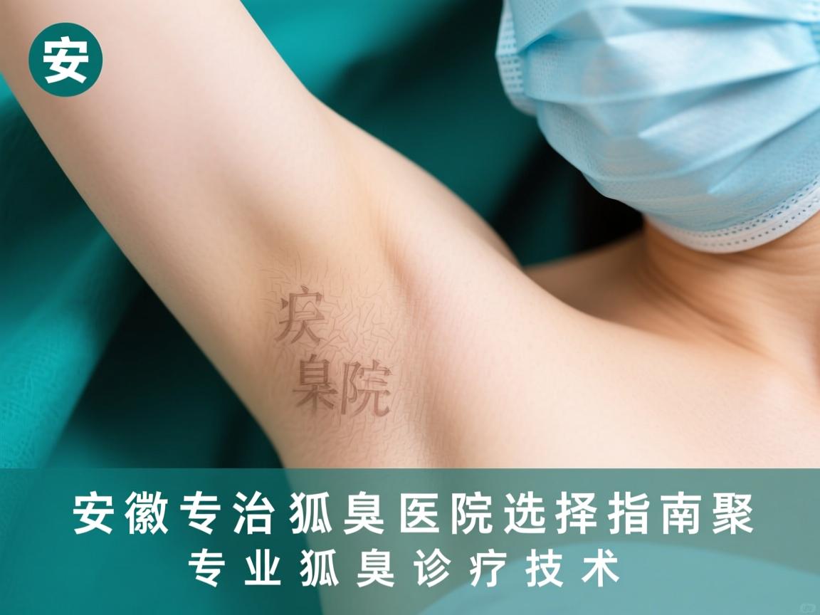 安徽专治狐臭医院选择指南，聚焦专业狐臭诊疗技术