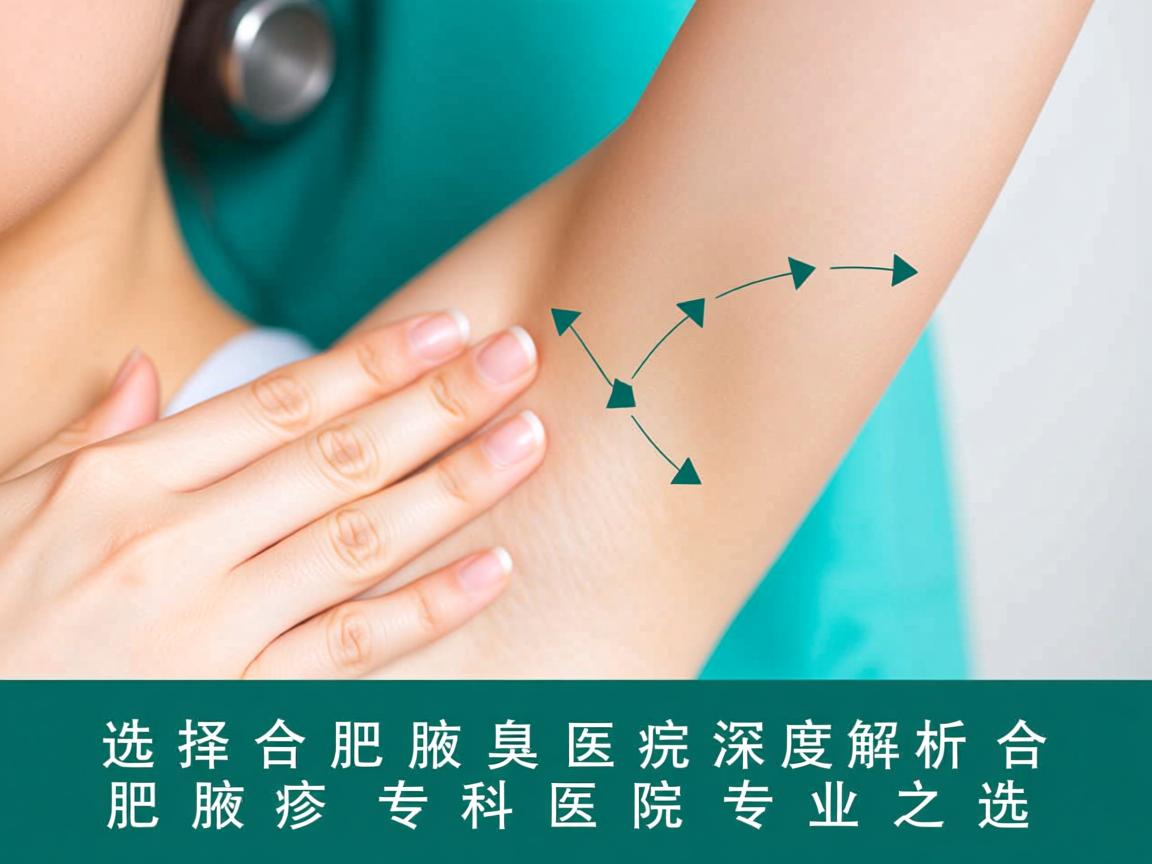 选择合肥腋臭医院，深度解析合肥腋臭专科医院的专业之选