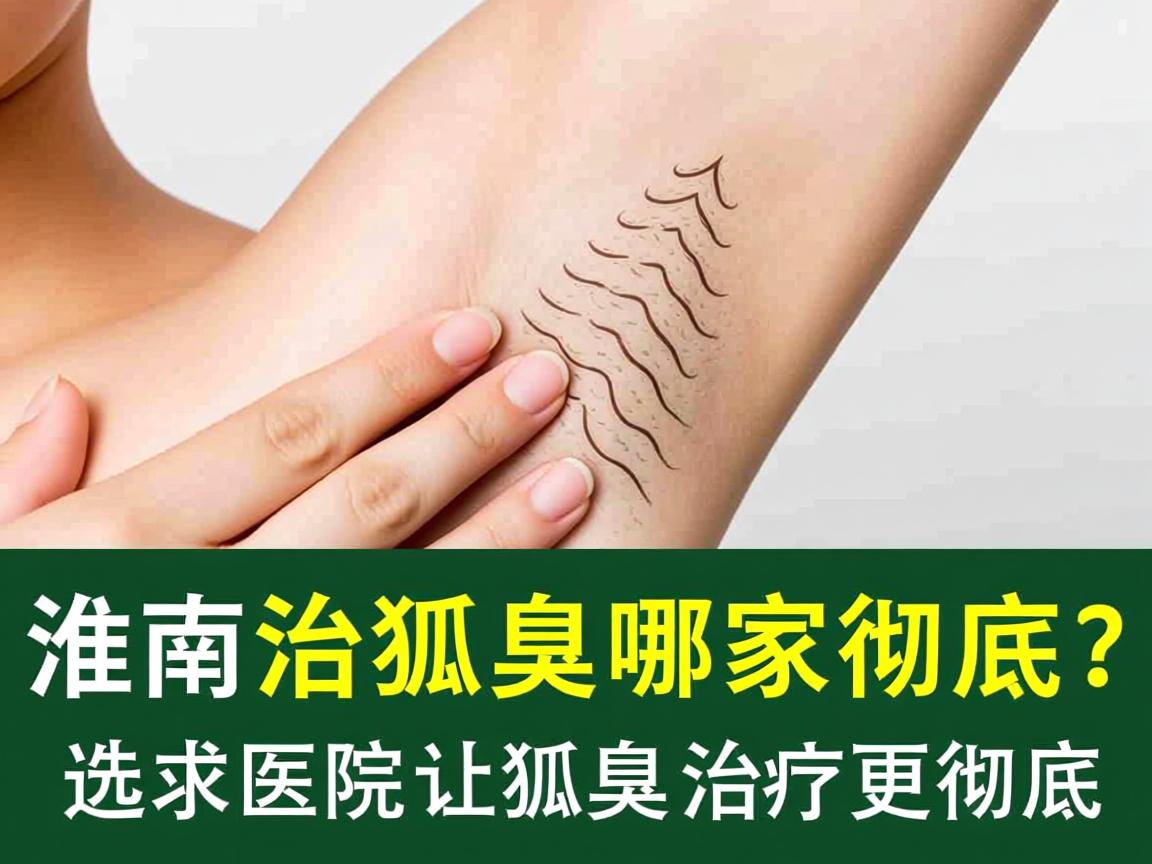 淮南治狐臭哪家彻底？选对医院让狐臭治疗更彻底